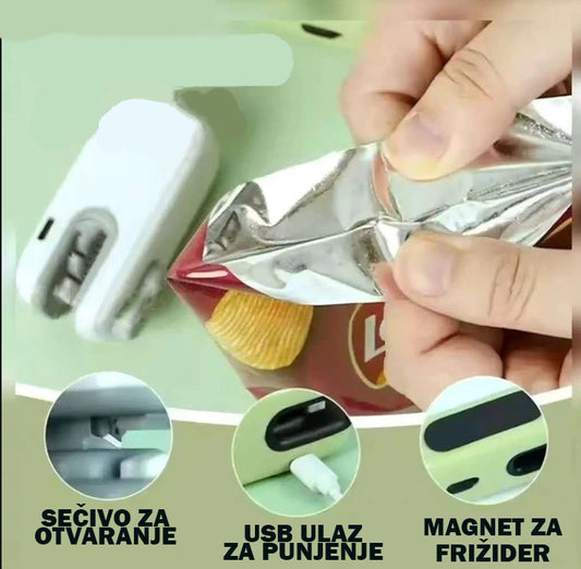 Sačuvajte SVEŽINU svoje hrane - Ručni zavarivač kesa